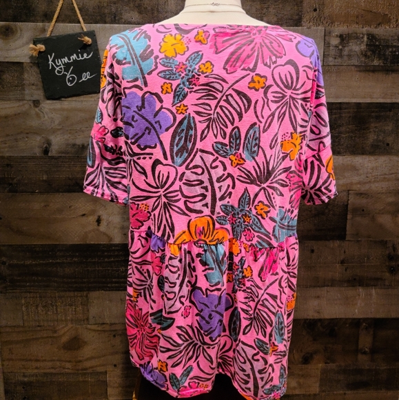 Fresh Produce Sketched Floral Fern T - Picture 2 of 4